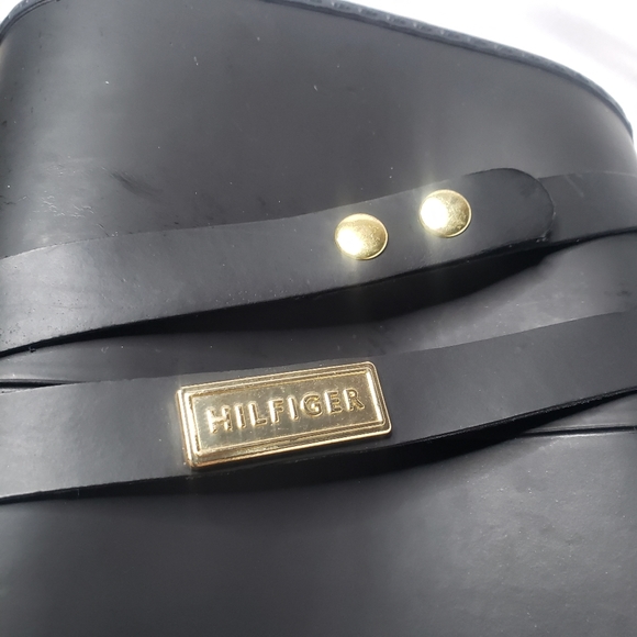 Tommy Hilfiger Women's Coree Black Rain Boots - Picture 2 of 12